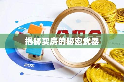 共青城揭秘买房的秘密武器
