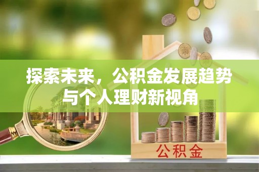 共青城探索未来，公积金发展趋势与个人理财新视角